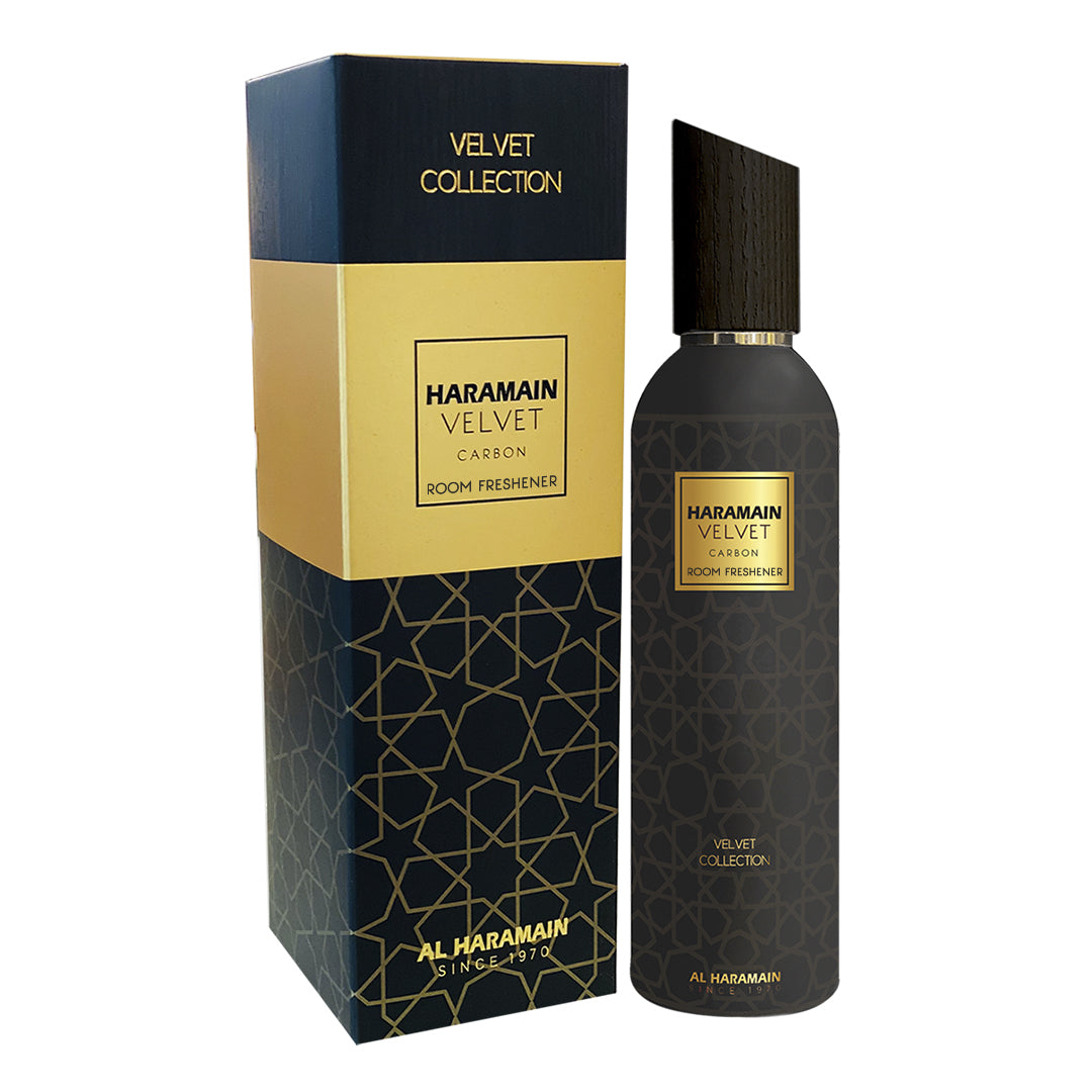 AL HARAMAIN VELVET CARBON ROOM FRESHENER 250ML